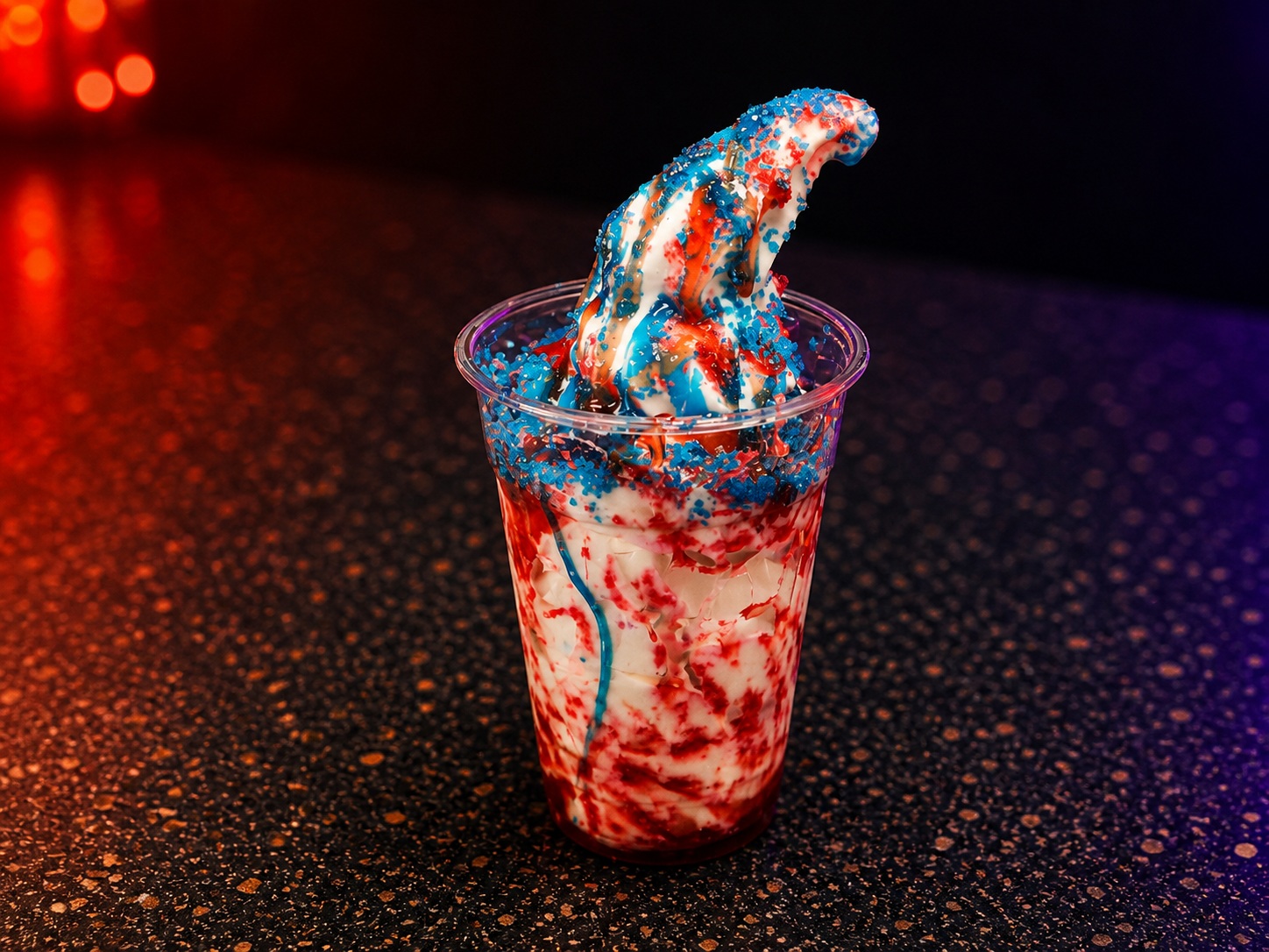 Sherbet Mix Ice Cream Cup